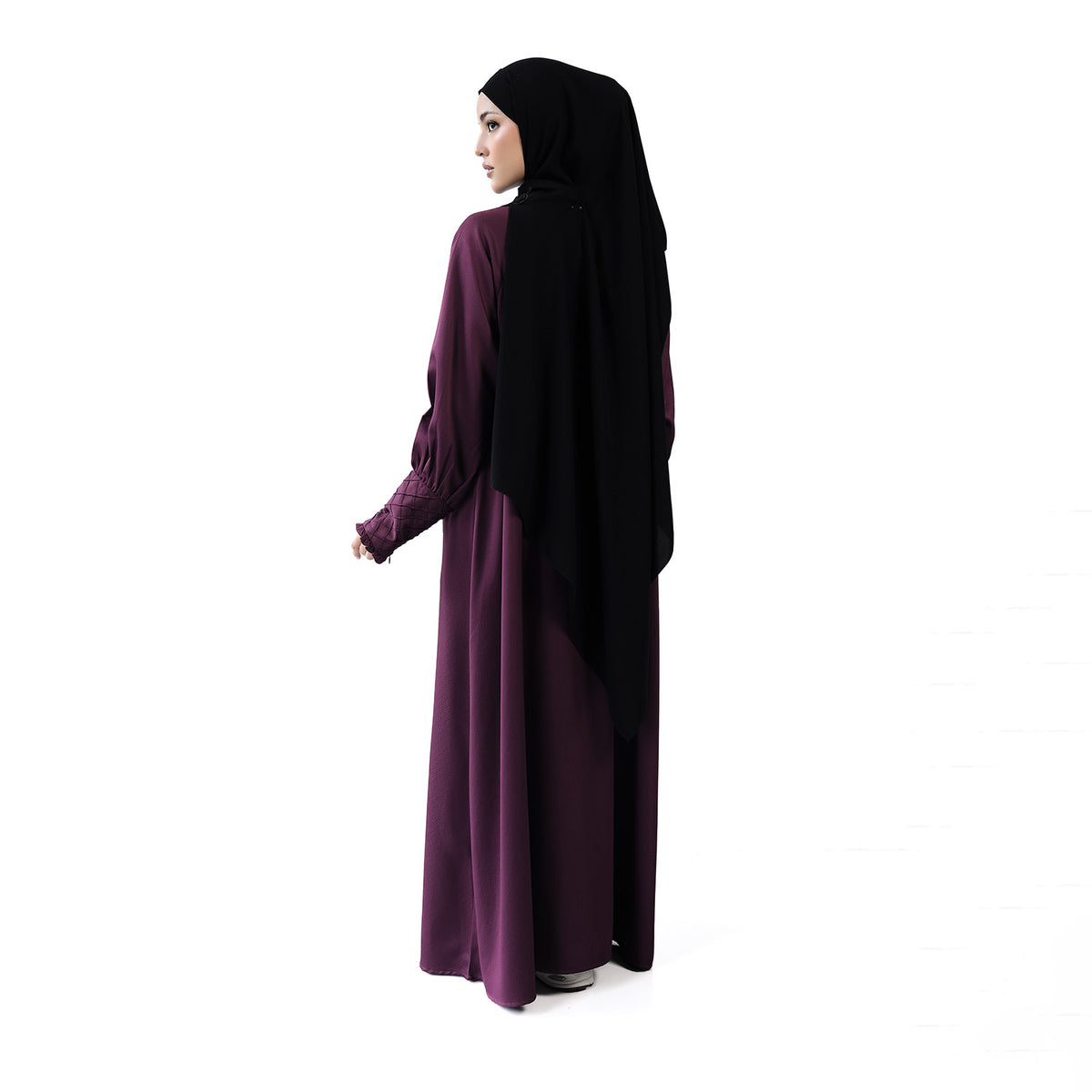 Athaya Abaya Burgundy