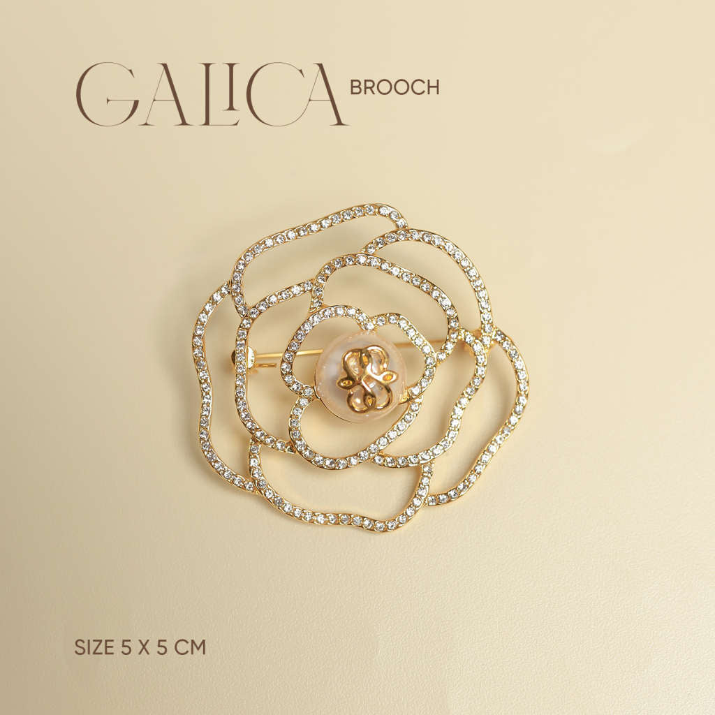 Gallica Brooch