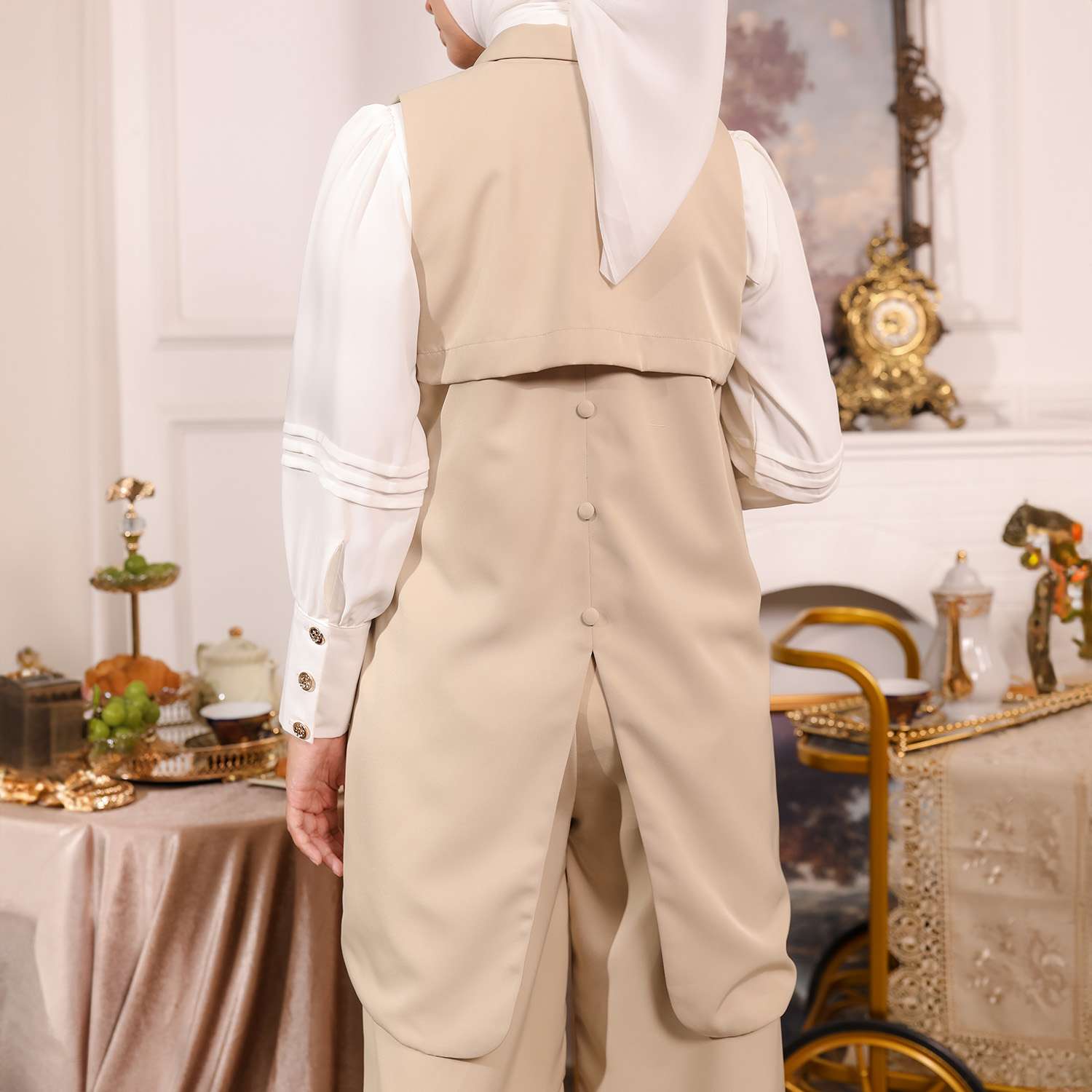 Grace Long Vest