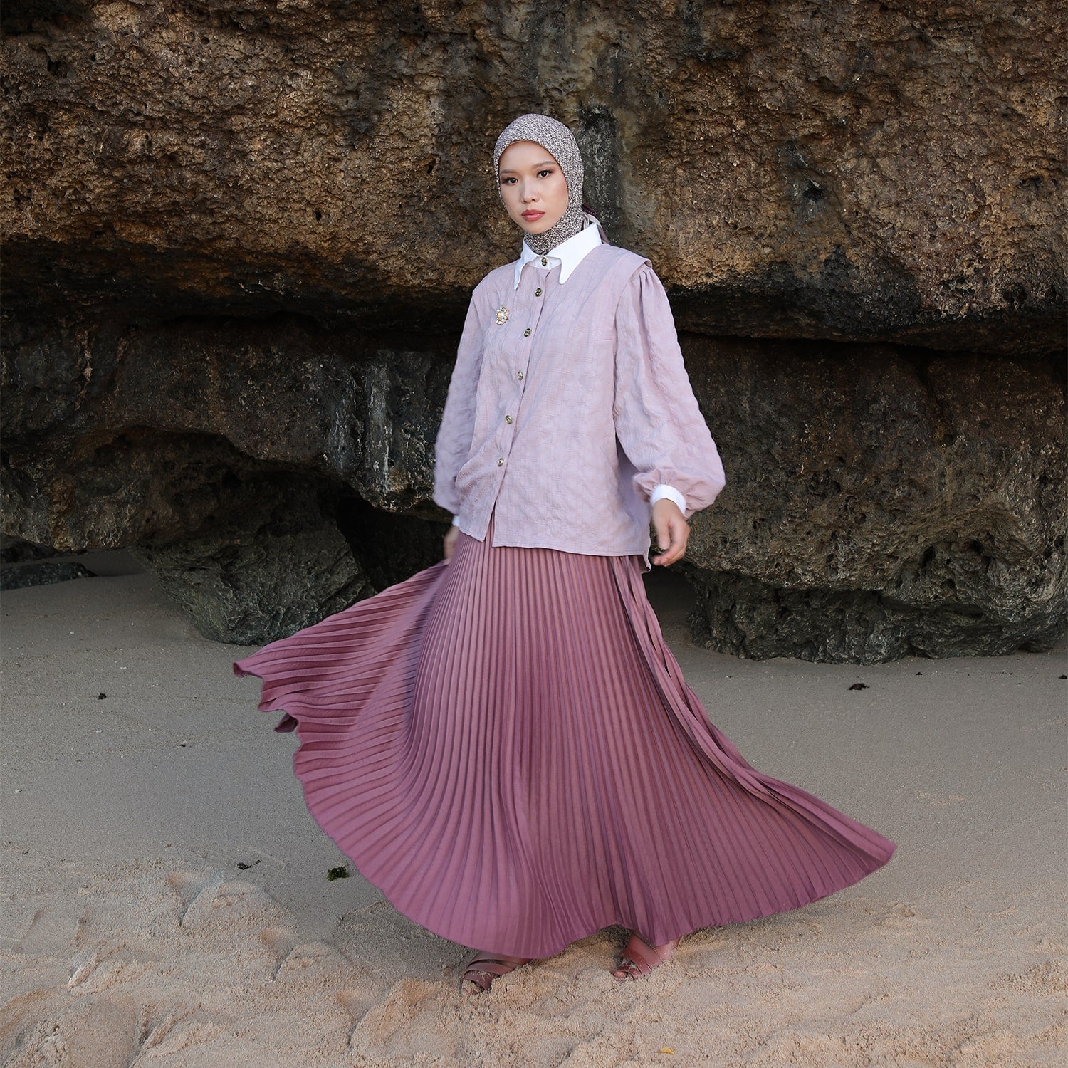 Reema Blouse Lilac