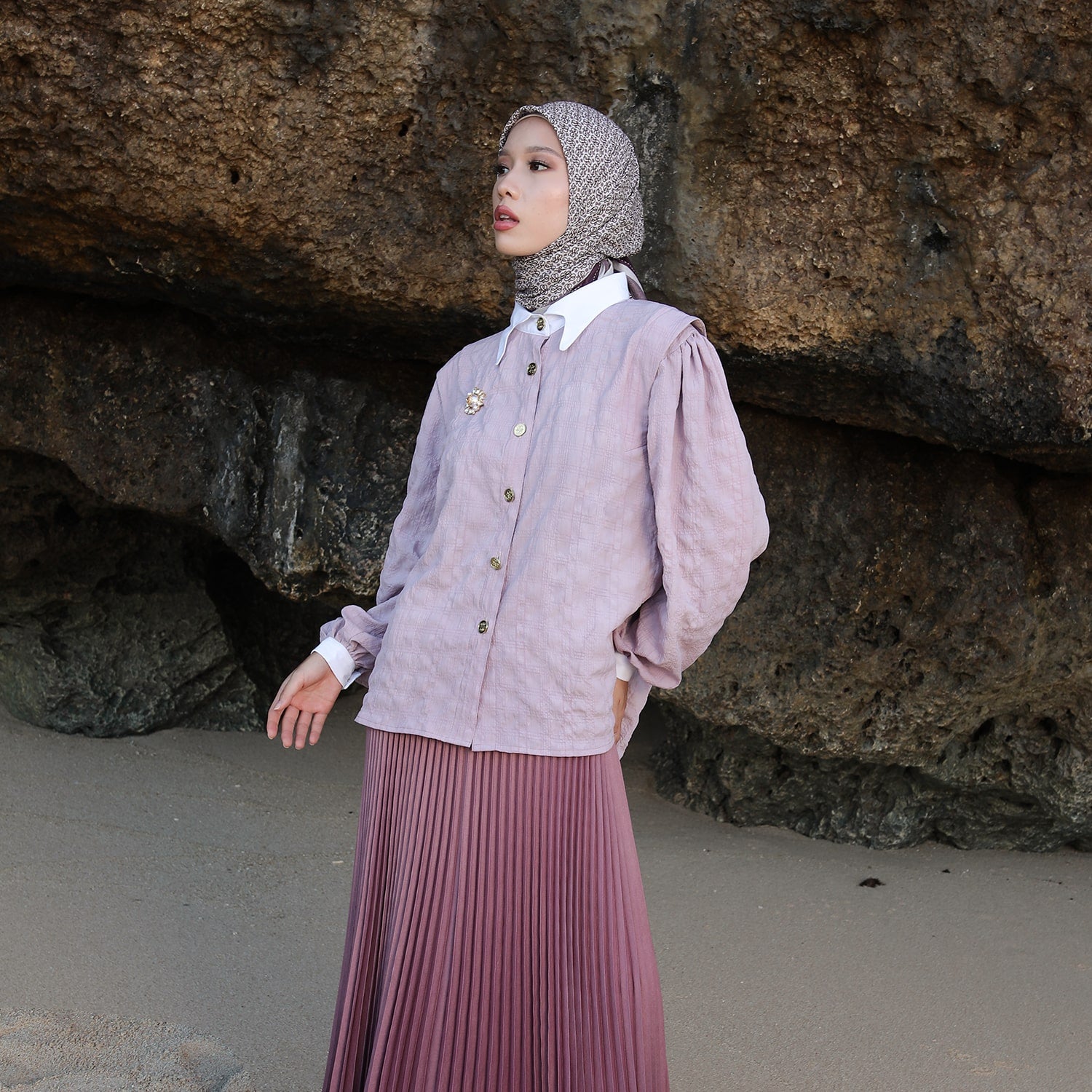 Reema Blouse Lilac